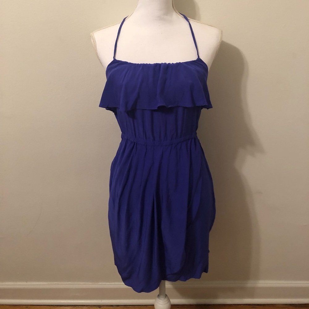 Purple summer dress
